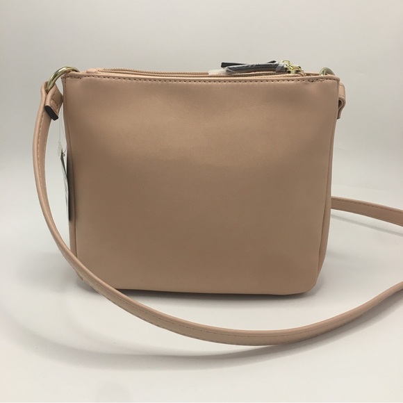 ๐ SOLD New Liz Claiborne Clementine Crossbody Bag Crystal Pink Handbag - Picture 2 of 12